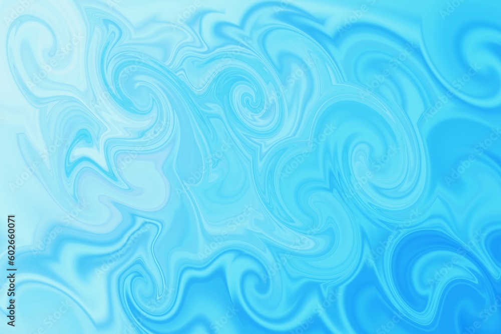 水のマーブル模様　イメージ