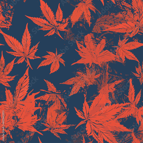 Seamless Colorful Marijuana Pattern.

Seamless pattern of marijuanas in colorful style. Add color to your digital project with our pattern!