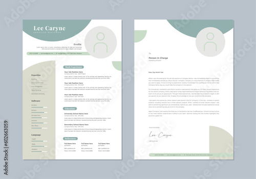 Modern Clean CV Resume Template