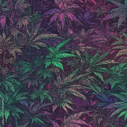 Seamless Colorful Marijuana Pattern.

Seamless pattern of marijuanas in colorful style. Add color to your digital project with our pattern!