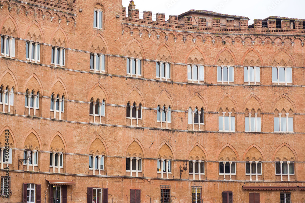 The Piazza del Campo, the central square of Siena, Italy The Piazza del Campo, the central square of Siena, Italy