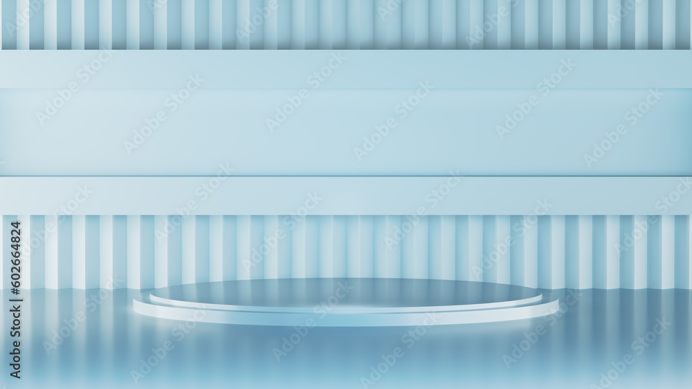 3D Rendering of Showcase Podium Platform 3D Rendering of Showcase Podium Platform