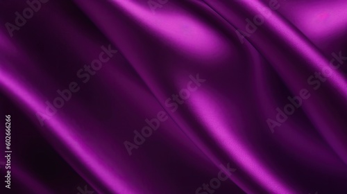 Abstract black purple magenta background. Silk satin. Plum color. Gradient. Dark elegant background with space for design. Soft wavy folds. Christmas  valentine