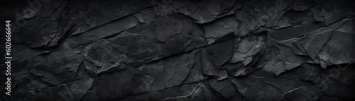 Obraz na płótnie Black white stone texture