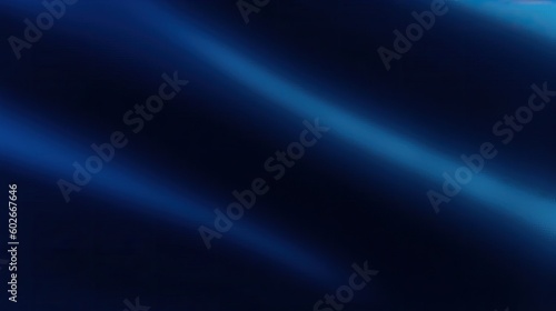 Abstract dark blue background. Silk satin. Navy blue color. Elegant background with space for design. Soft wavy folds