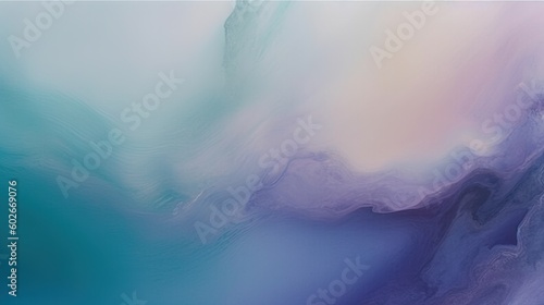 Pale dusty calm purple blue green teal brown gray abstract background. Sea blue color. Or dramatic cloudy sky. Gradient, ombre. Blurred lines, stripes. Dark vintage. Rough matte texture. Template photo