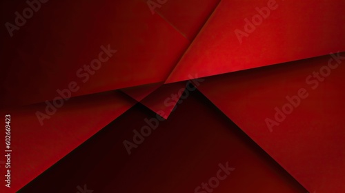 Abstract. Shape envelope  letter. Dark red modern background for design. Geometric shape. Triangles  diagonal lines. Gradient. Symbol. Message  mail  connection  communication concept