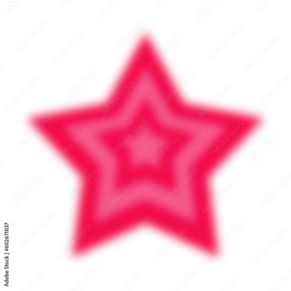 Red Gradient Star