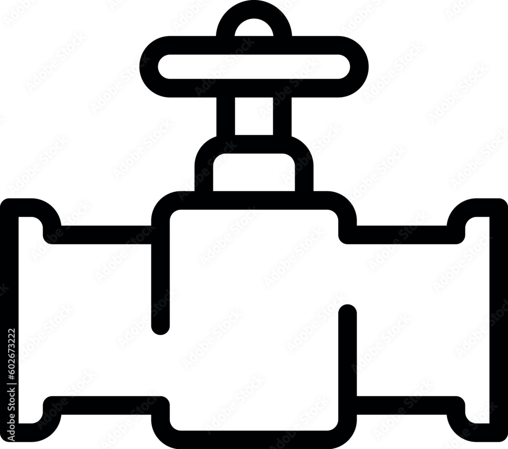 Cargo pipeline icon outline vector. Energy transport. Gas petrol Cargo pipeline icon outline vector. Energy transport. Gas petrol