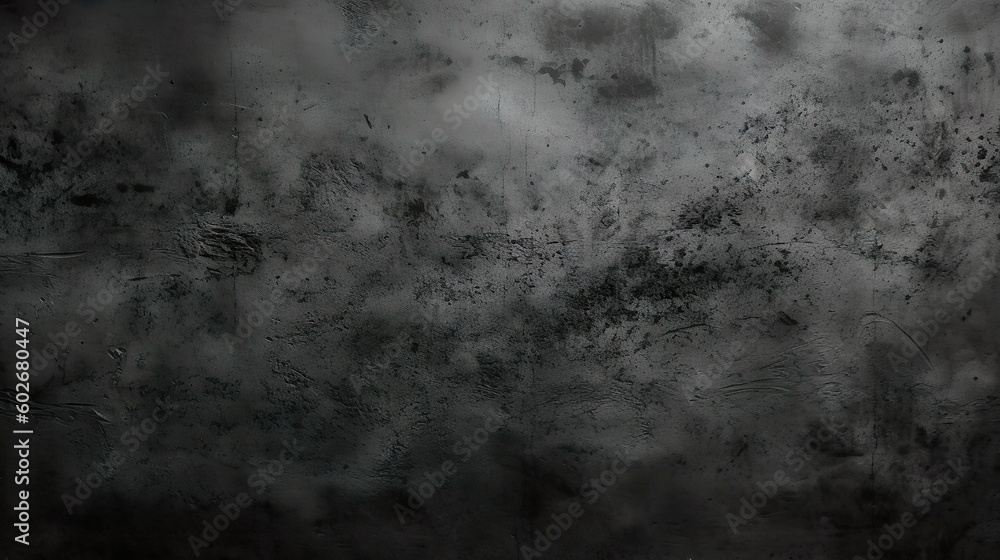 concrete wall, empty dark grey background, wallpaper,  stone surface texture. Generative AI