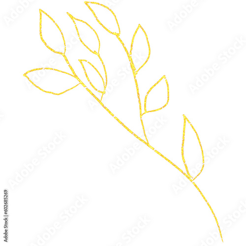  Gold Glitter Leaf Frame Wreath Vector Design, Holiday Bokeh, Golden Template