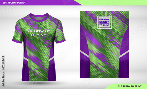jersey color hulk green and purple Background mockup for sports jerseys, jerseys, running jerseys, gradients. 