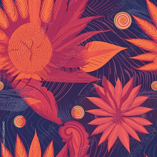 Seamless Colorful Marijuana Pattern.

Seamless pattern of marijuanas in colorful style. Add color to your digital project with our pattern!