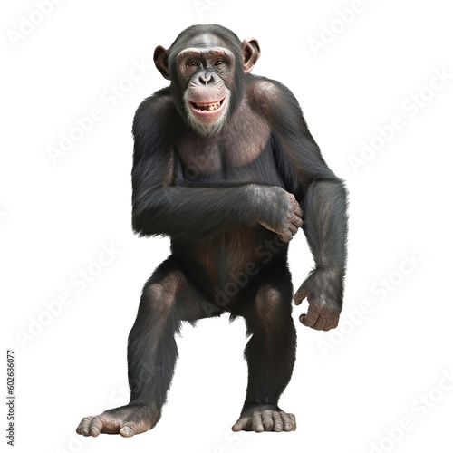 Fotografiet chimpanzee