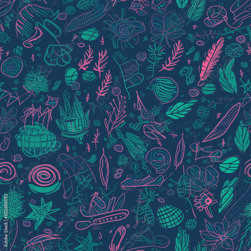 Seamless Colorful Marijuana Pattern.

Seamless pattern of marijuanas in colorful style. Add color to your digital project with our pattern!