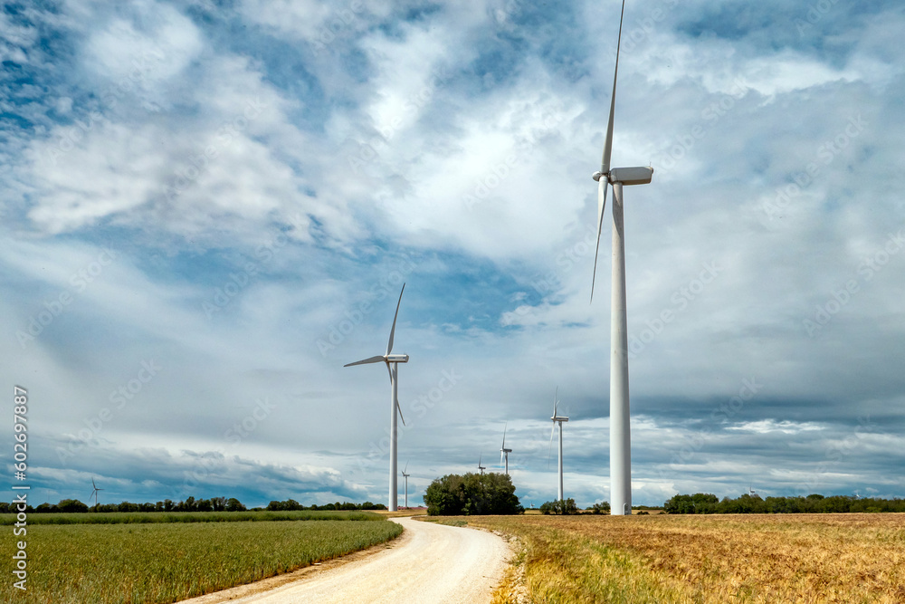 Anoia, Catalunya, Spain: Wind Farm Anoia, Catalunya, Spain: Wind Farm