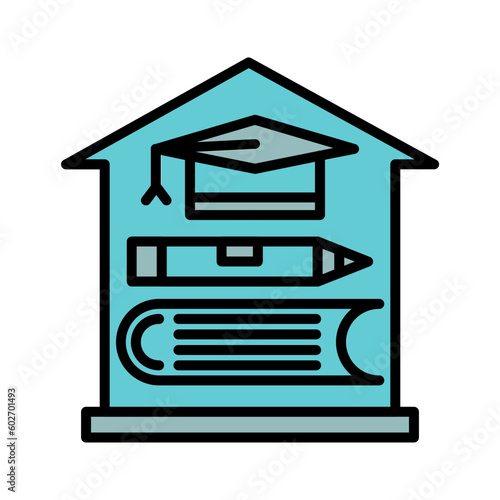 Homeschooling Icon Design