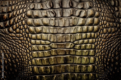 Alligator skin texture background, Generative AI illustrations