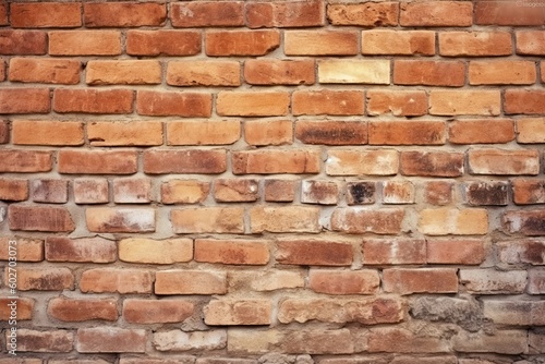 Brick wall texture background  Generative AI illustrations