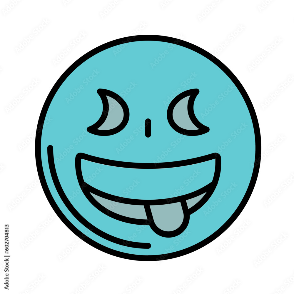 Squinting Face with Tongue Icon Design Squinting Face with Tongue Icon Design