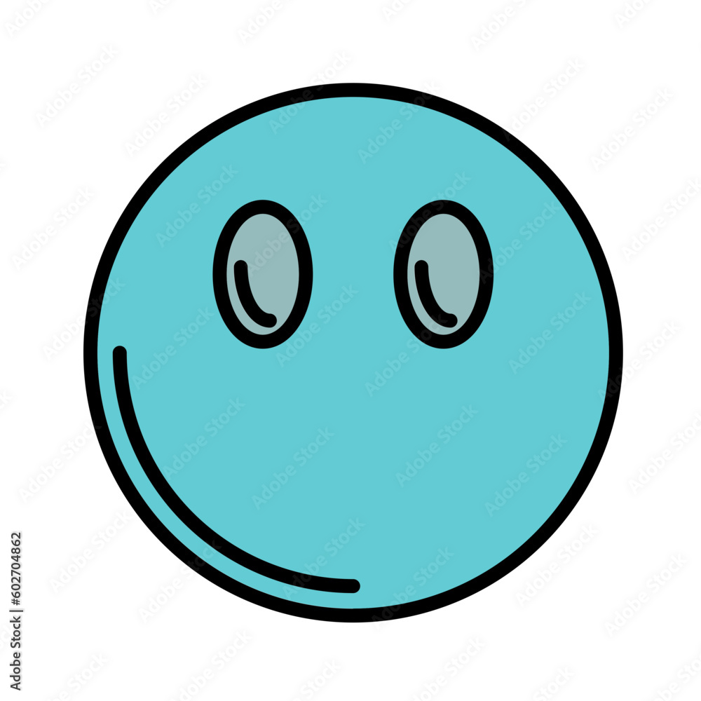 Face Without Mouth Icon Design Face Without Mouth Icon Design