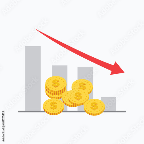 Time value of money, sum of money worth more now at present time than future, inflation or earning cost, value depend on time, businessman investor holding money big and small coin on clock seesaw.