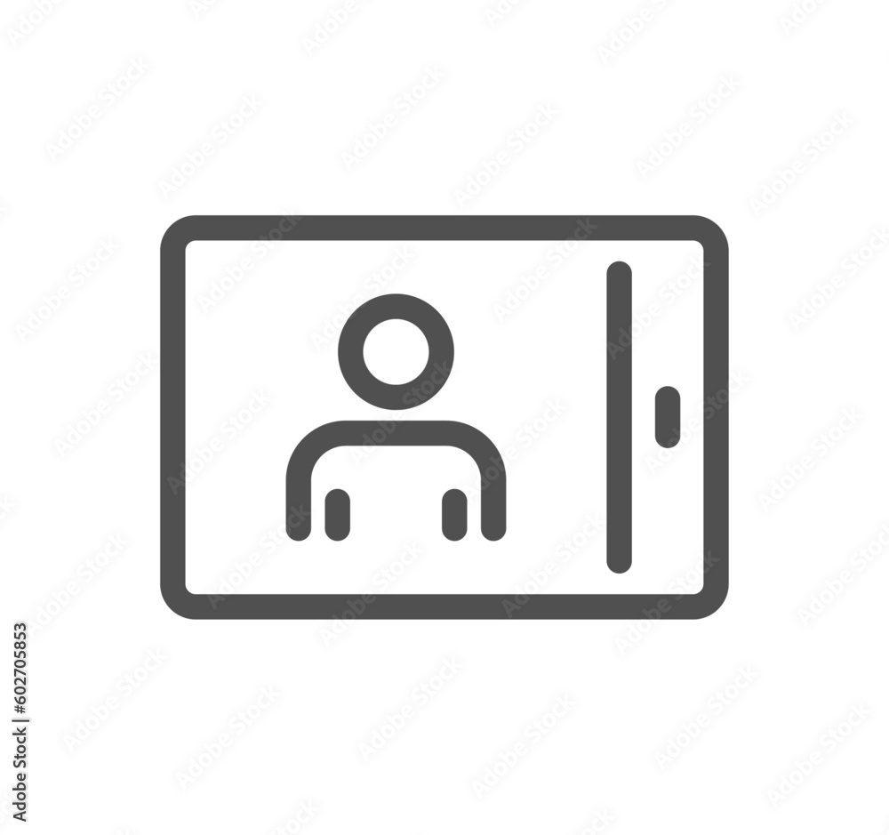 Business people and human resources related icon outline and linear vector. Business people and human resources related icon outline and linear vector.