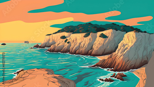 California Ocean Cliffs #2