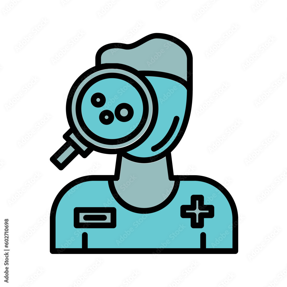 Skin Checkup Icon Design Skin Checkup Icon Design