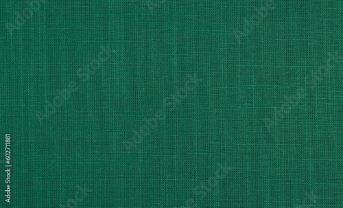 Green fabric background. Green textile texture