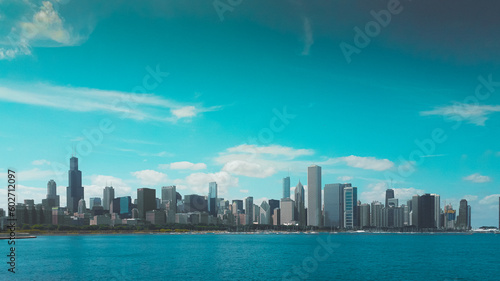 panorama city skyline © Stills+Motion