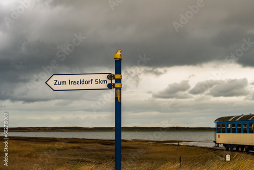 Dezembertag am Hafen Wangerooge photo