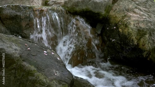 Rocky water stream 