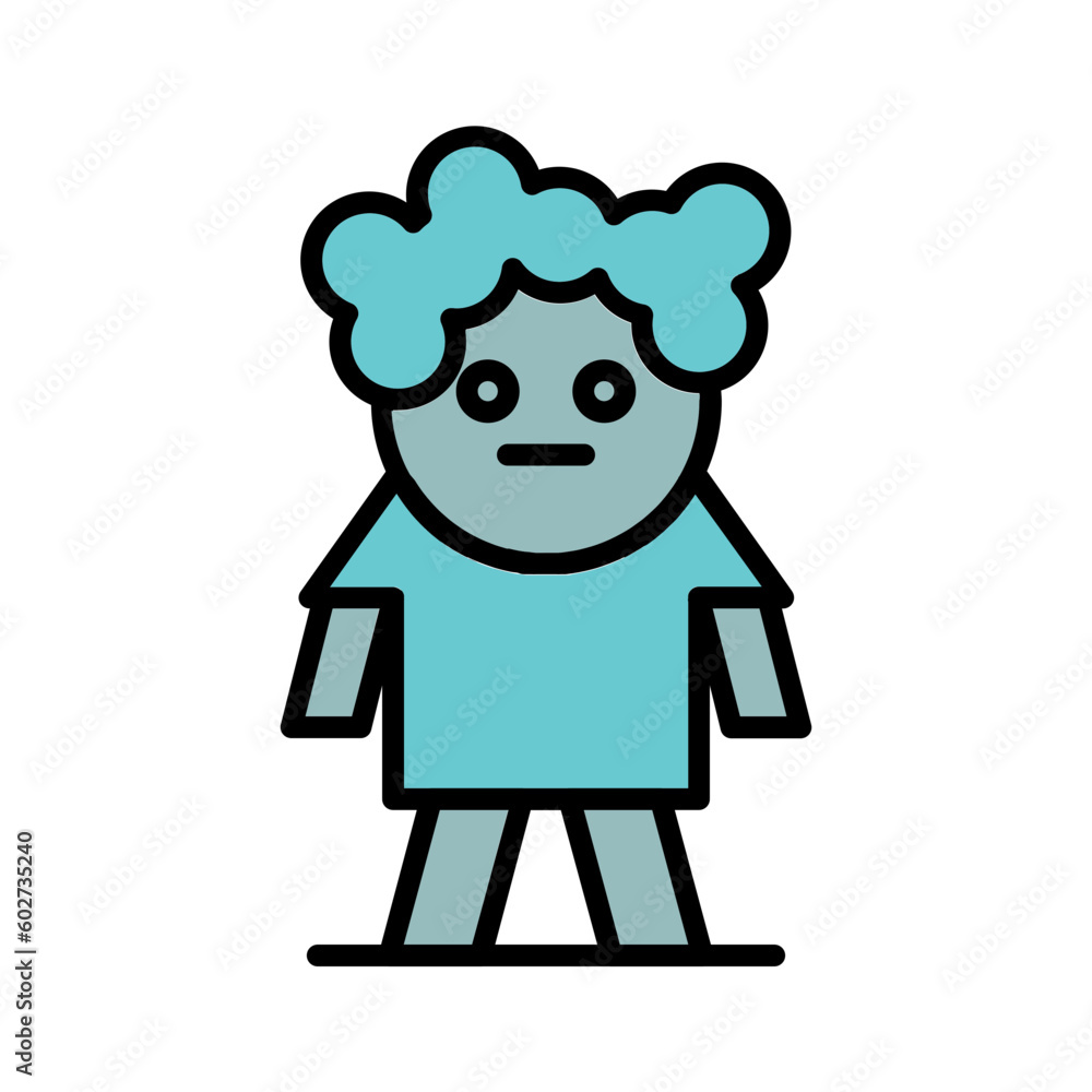 Doll Icon Design Doll Icon Design