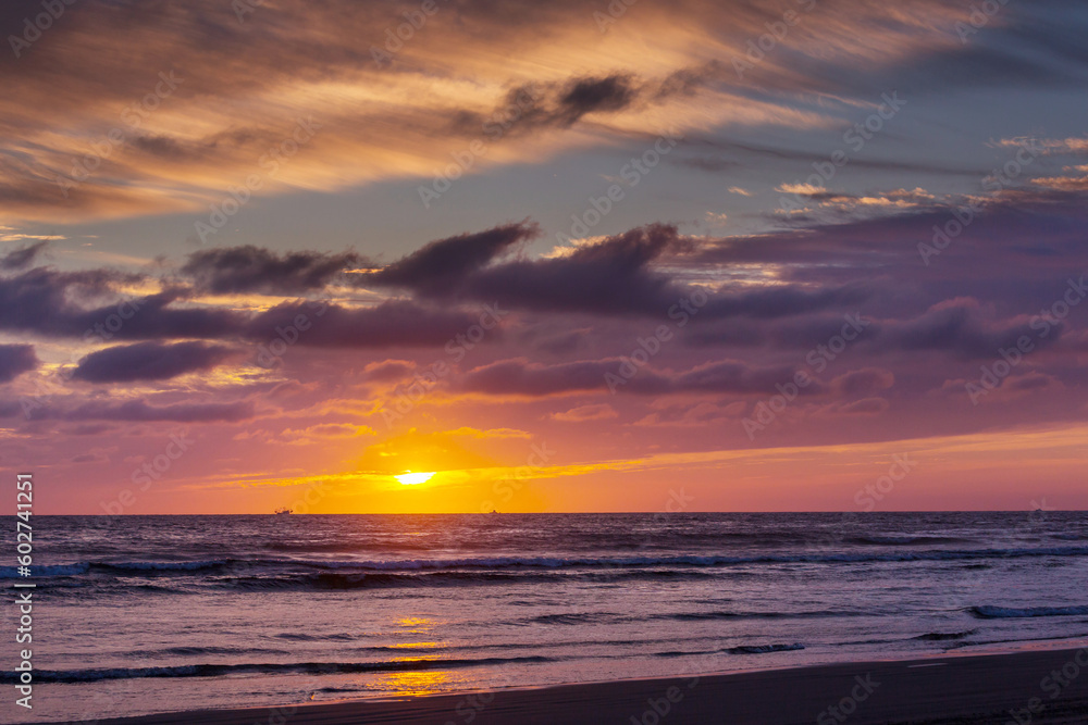 Obraz premium Sea sunset