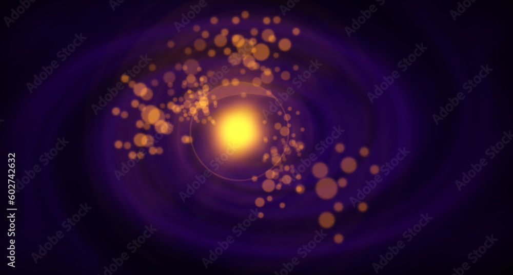 Space abstraction with effect of light refraction - star specks effect, modern background, computer generated illustration, 3d render Space abstraction with effect of light refraction - star specks effect, modern background, computer generated illustration, 3d render