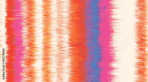 Fabric Texture with Grunge Strokes, Stripes. watercolor hand drawing trend dye stripe textured Fashion Seamless  Watercolor Texture. Cloth, Linen, Textile Print Design 
