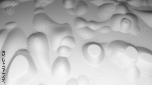 Close up of boiling water surface with bubbles, computer generated modern abstract background, 3d render backdrop © turbomotion046