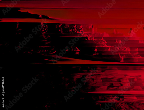 Stylish Dark Red and Black Abstract Design for Powerful and Bold Backgrounds, Graphics, and Visual Effects photo