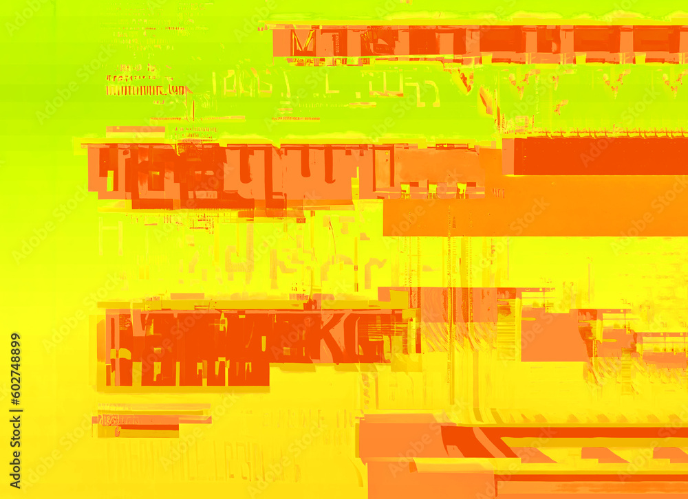 Obraz premium Abstract Warm Tones Design with Orange, Pink, and Yellow for Creative Projects - Perfect for Backgrounds, Effects, and Graphic Design