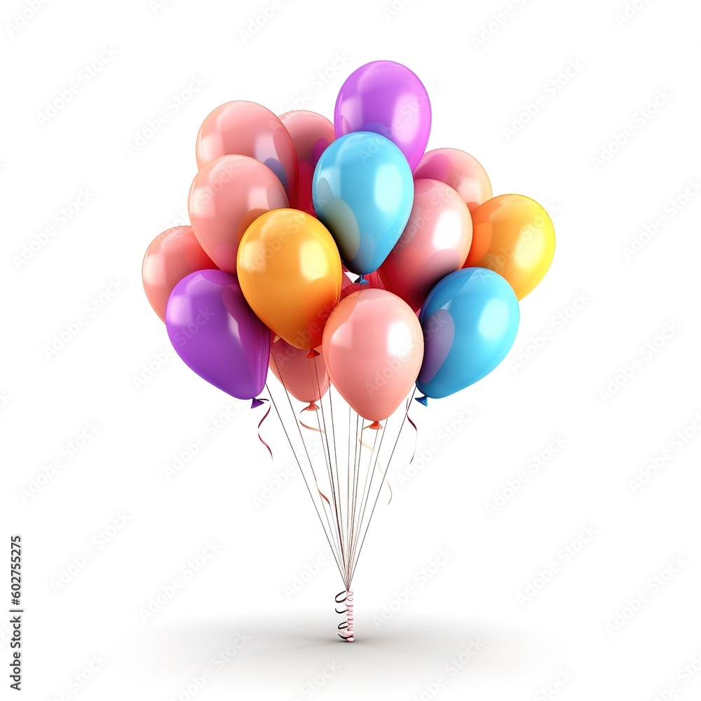 bunch of colored balloons filled with helium bunch of colored balloons filled with helium