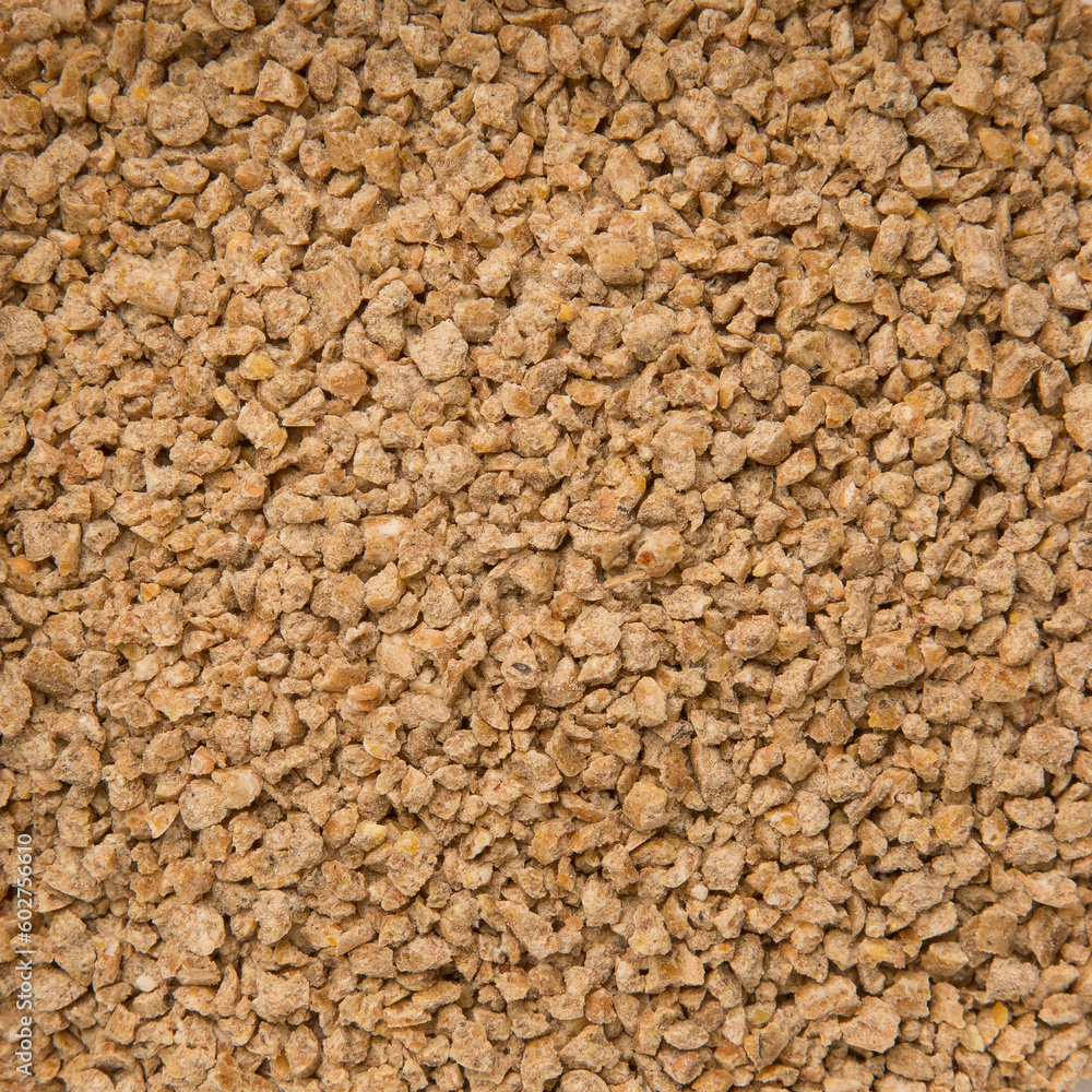 Close Up. Biofuel, Biofuels, Eco Fuels.e Cat's Litter Box. Filling the Cat Litter Tray. Pet Shop Concept. Products for Pets. Small Brown Pebbles Close Up. Biofuel, Biofuels, Eco Fuels.e Cat's Litter Box. Filling the Cat Litter Tray. Pet Shop Concept. Products for Pets. Small Brown Pebbles