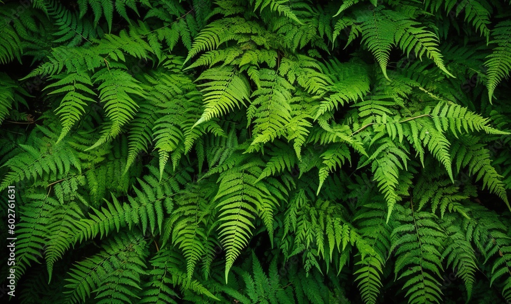  a close up of a green plant with lots of leaves.  generative ai