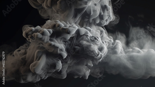 Smoke, Fog, Mist, Vapor - Made with generative AI photo
