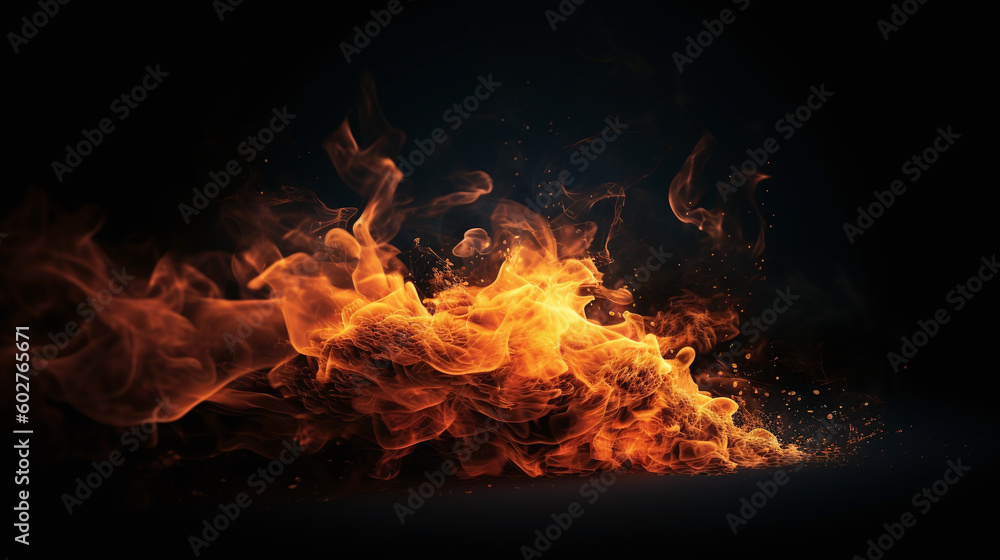Beautiful Fire, made with generative AI Beautiful Fire, made with generative AI
