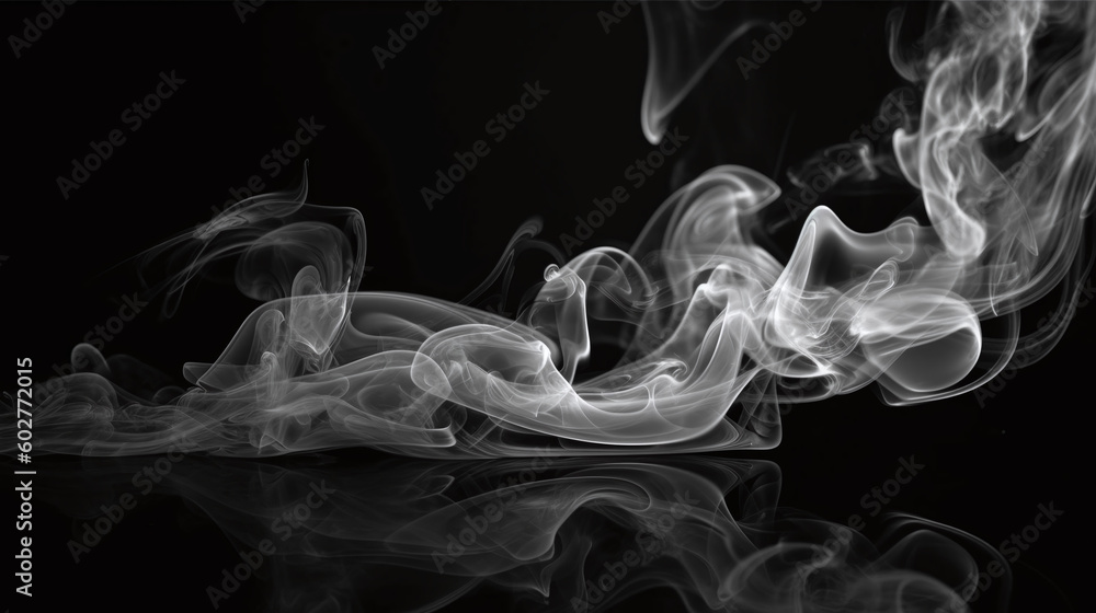 Fototapeta premium Fog, Smoke, Haze or Mist. Made with an generative AI