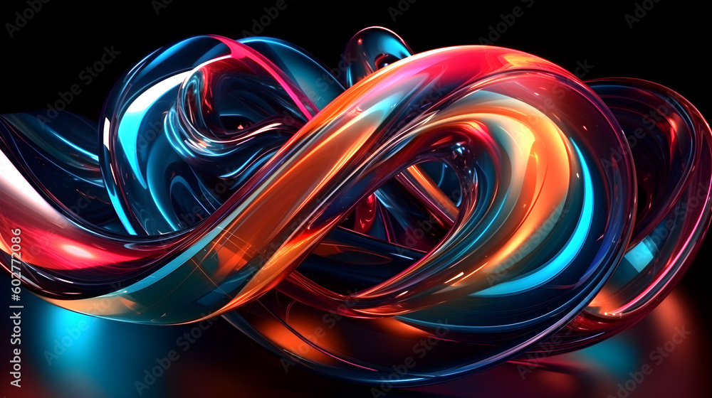 Abstract background of depicting futuristic motion and technology