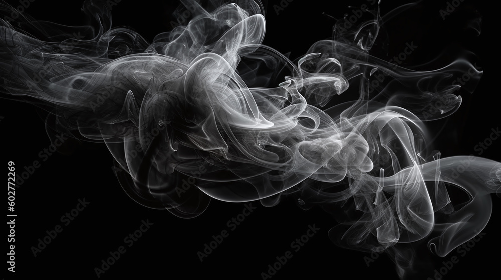 Fototapeta premium Fog, Smoke, Haze or Mist. Made with an generative AI