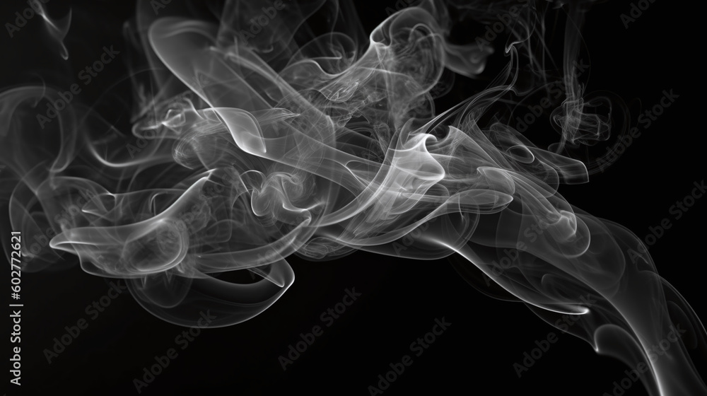 Fototapeta premium Fog, Smoke, Haze or Mist. Made with an generative AI