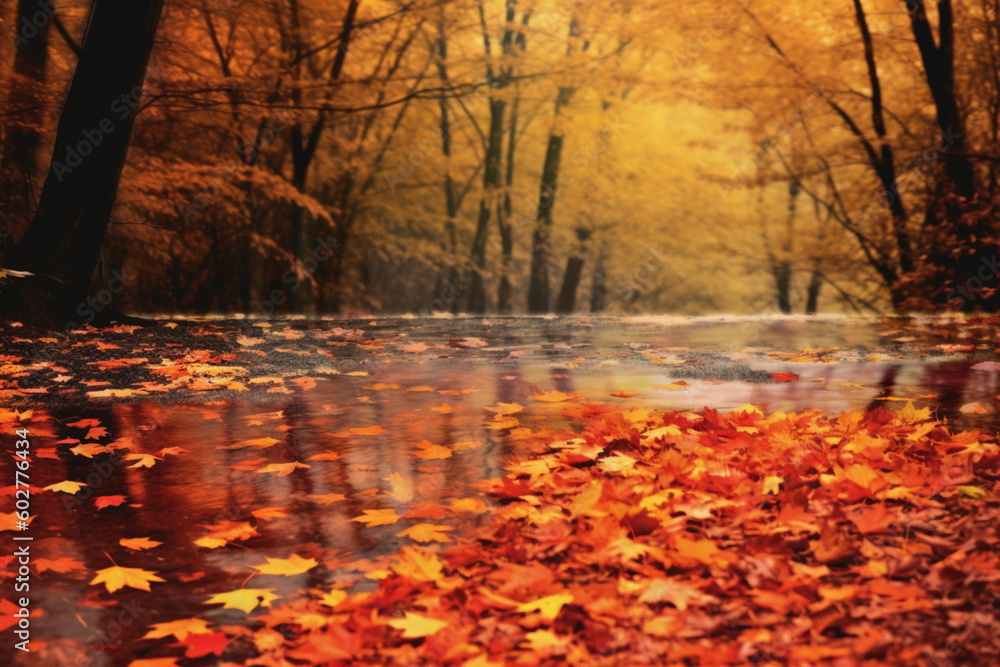 Atmospheric Autumn Background
